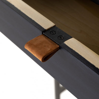 TREY MODULAR WALL DESK,BLACK WASH POPLAR