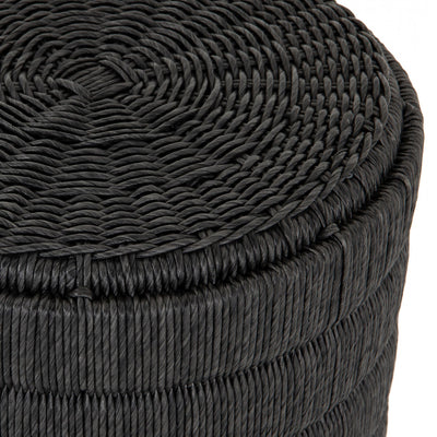 MADURA END TABLE-VINTAGE COAL