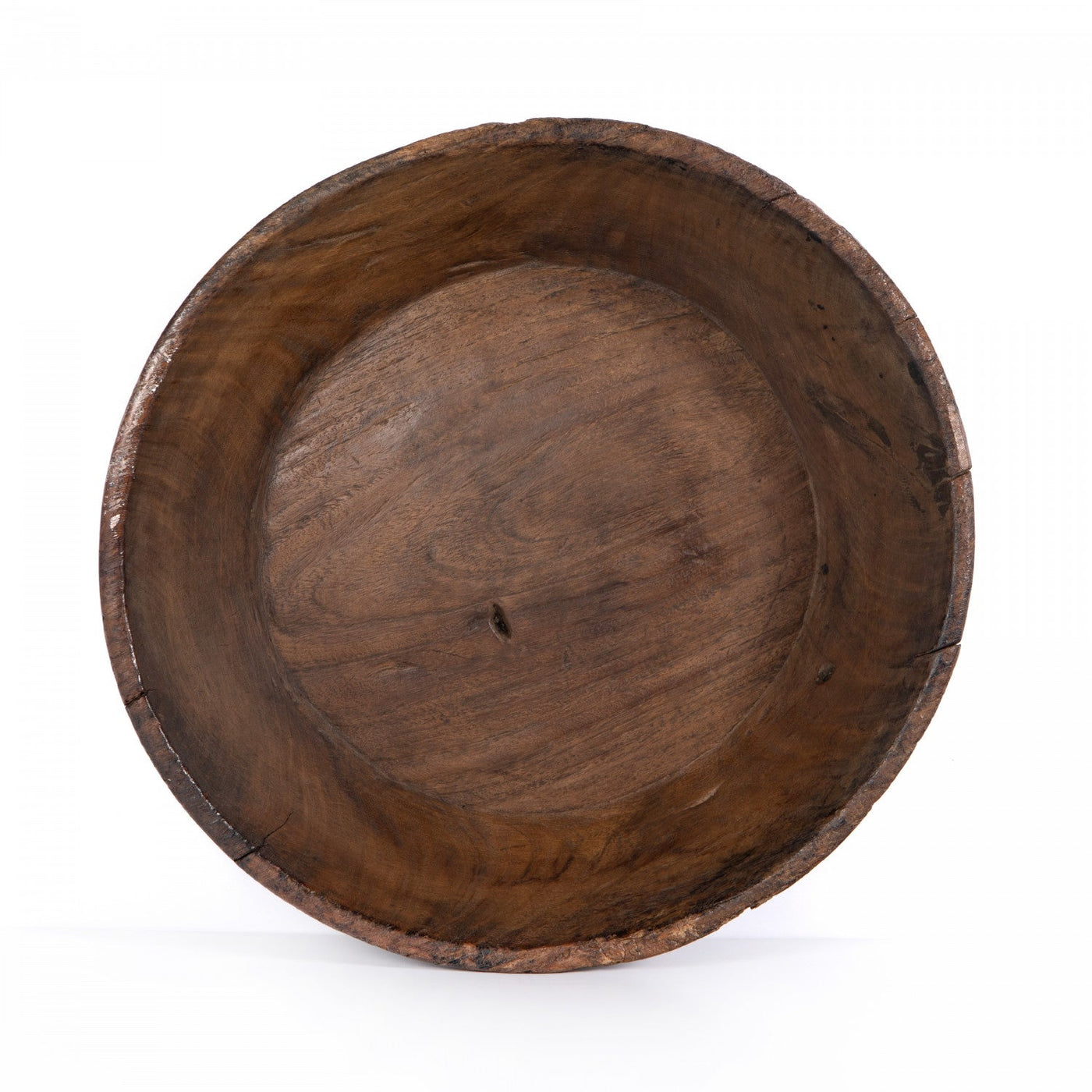 FOUND WOODEN BOWL-RECLAIMED NATURAL
