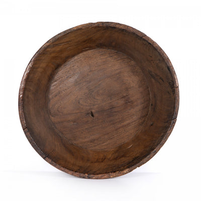 FOUND WOODEN BOWL-RECLAIMED NATURAL