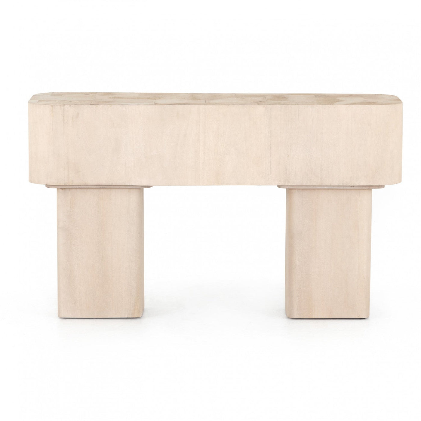 BLANCO CONSOLE TABLE-BLEACHED BURL