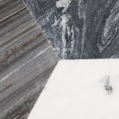 MARBLE TRAY-GREY MARBLE