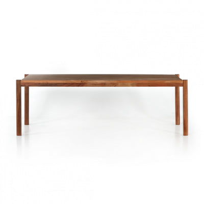 REZA DINING TABLE-SMOKED HONEY