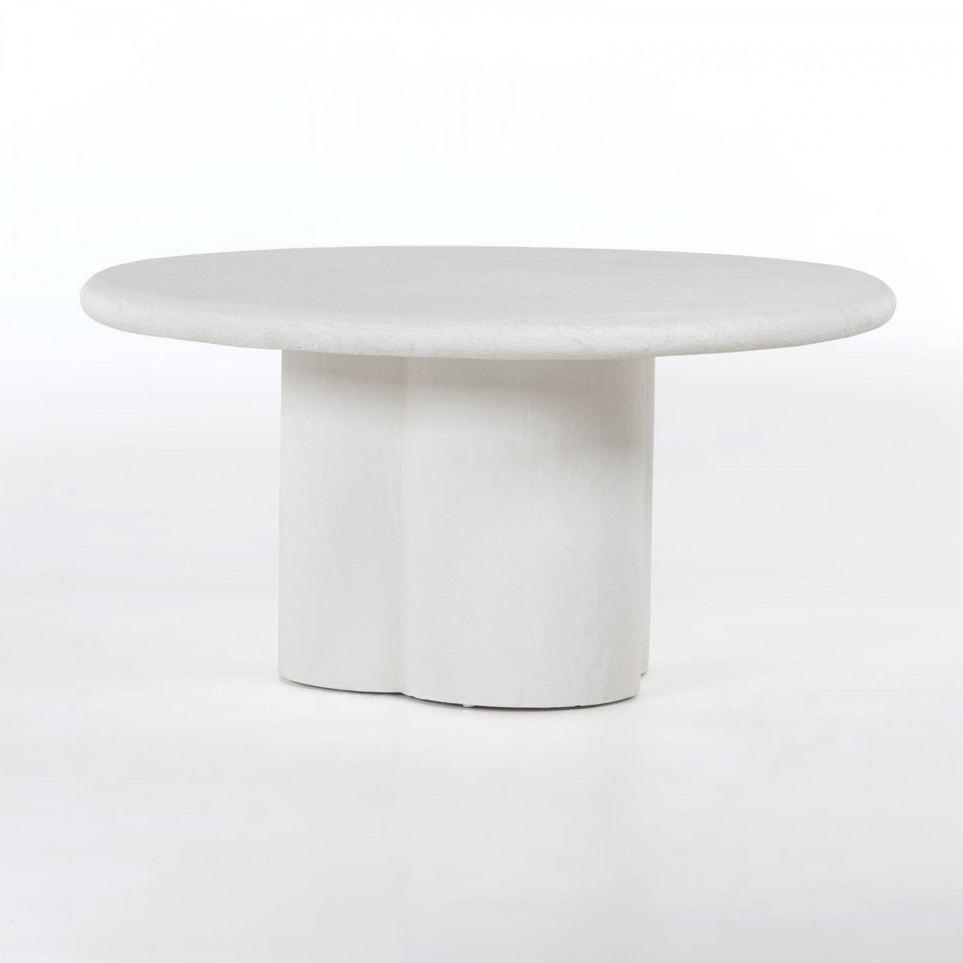 GRANO DINING TABLE-PLASTER MOLDED CONCTE