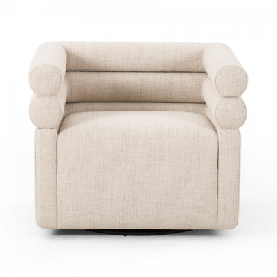 EVIE SWIVEL CHAIR-HAMPTON CREAM