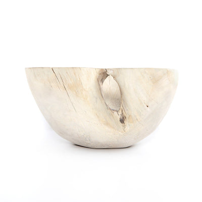 LIVE EDGE BOWL,IVORY