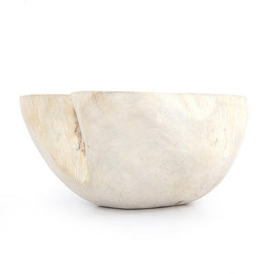 LIVE EDGE BOWL,IVORY