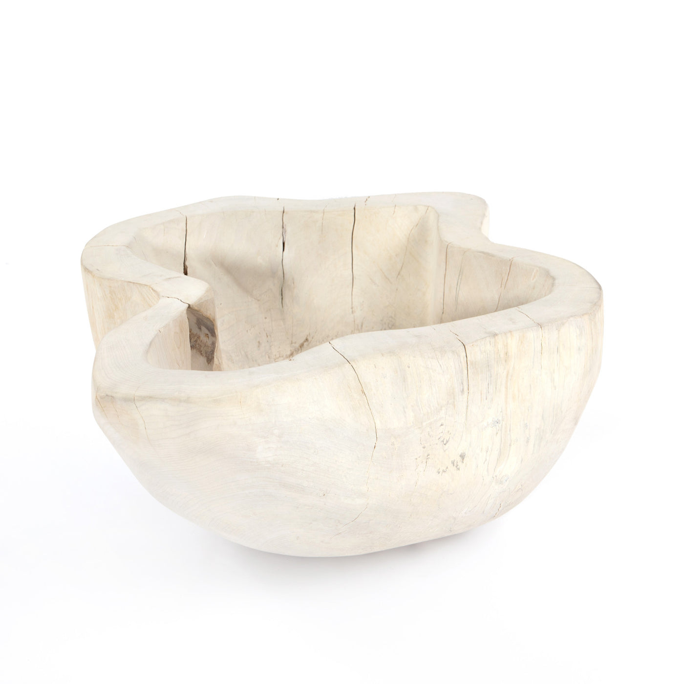 LIVE EDGE BOWL,IVORY