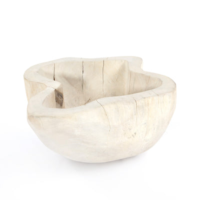 LIVE EDGE BOWL,IVORY
