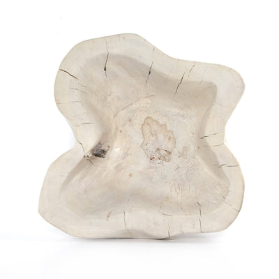 LIVE EDGE BOWL,IVORY