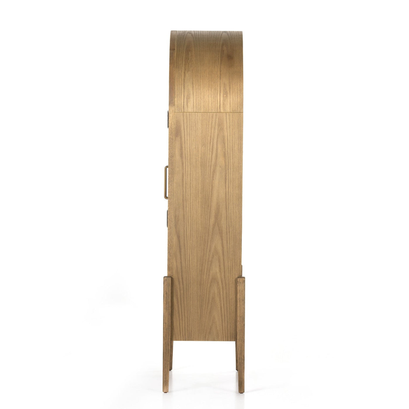 TOLLE CABINET, DRIFTED OAK SOLID