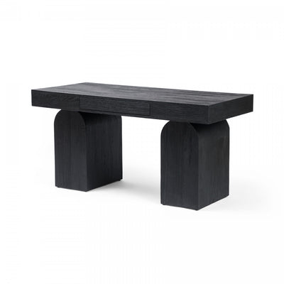 KEANE DESK,BLACK PARAWOOD