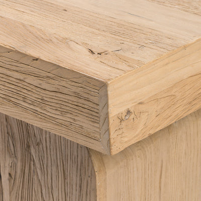 KEANE DESK,NATURAL PARAWOOD