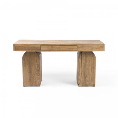 KEANE DESK,NATURAL PARAWOOD