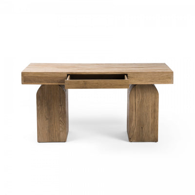 KEANE DESK,NATURAL PARAWOOD