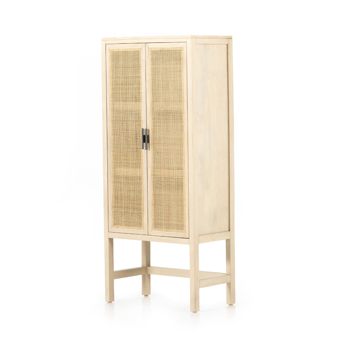 CAPRICE NARROW CABINET,NATURAL MANGO