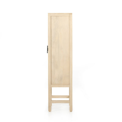 CAPRICE NARROW CABINET,NATURAL MANGO