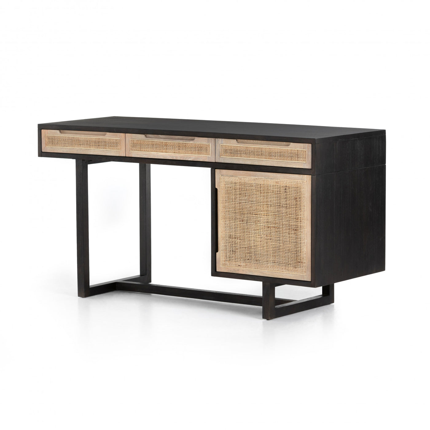 CLARITA DESK,BLACK MANGO