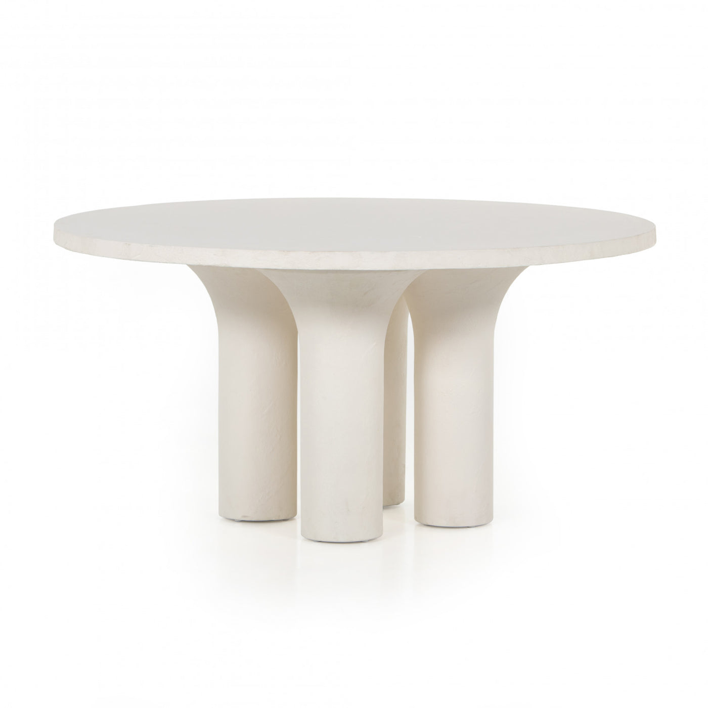 PARRA DINING TABLE-PLASTER MOLDED CONCRT