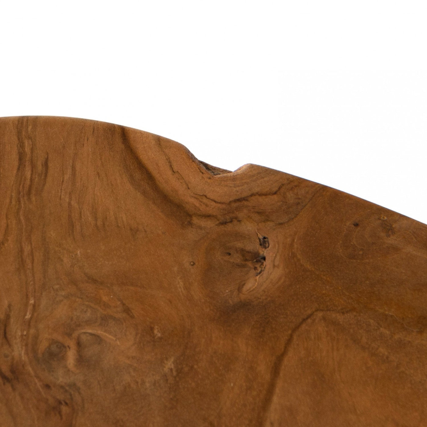 HAINES ACCENT STOOL-AGED NATURAL TEAK