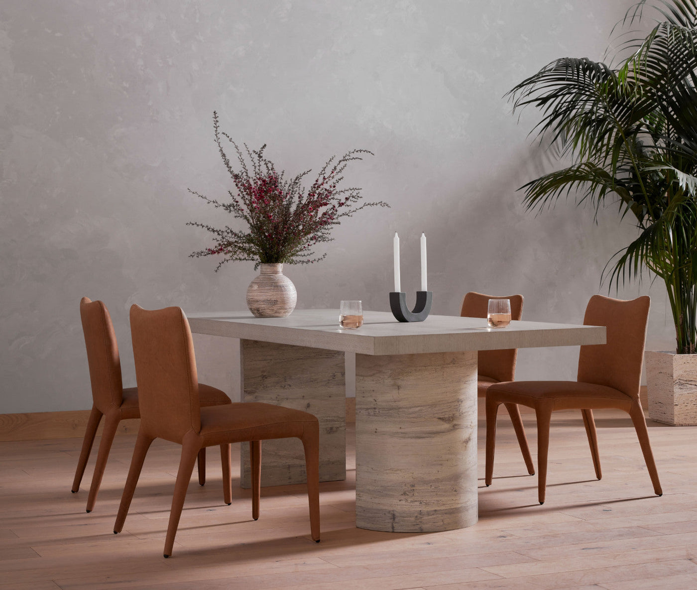 MONZA DINING CHAIR,HERITAGE CAMEL