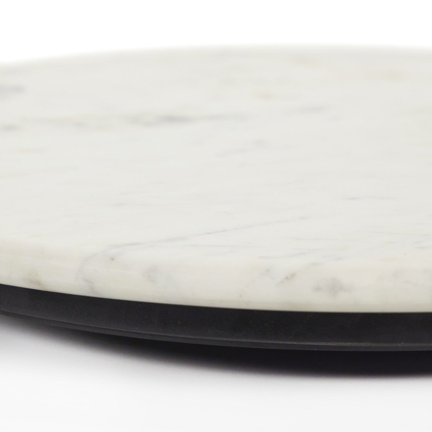 MARBLE LAZY SUSAN.WHITE MARBLE