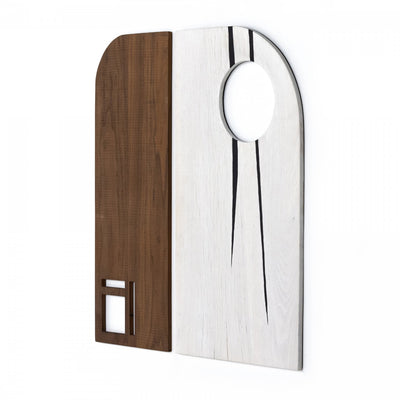 SEPARAR WALL DECOR-BANDSAW LIGHT WALNUT