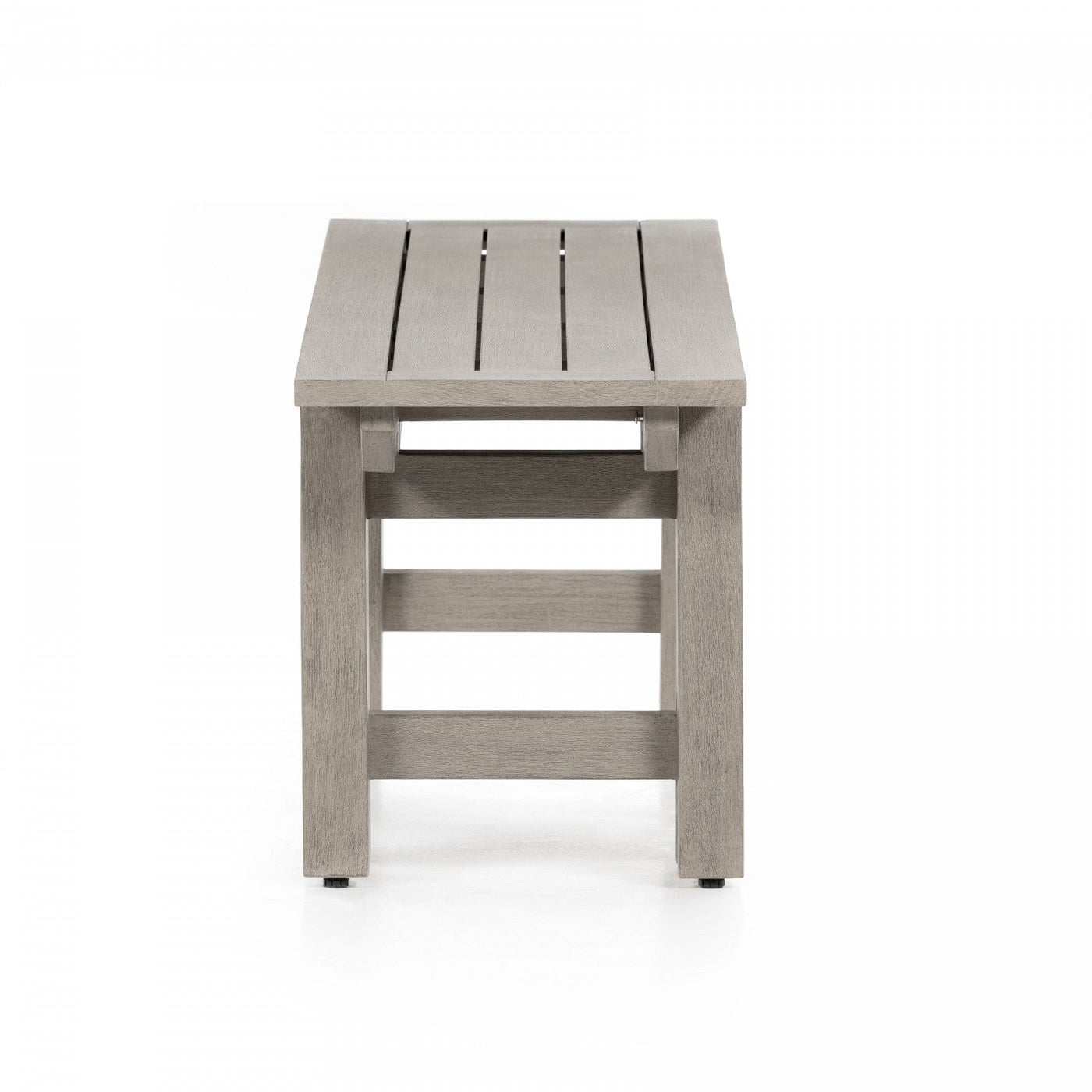 BALFOUR OUTDOOR DINING BENCH,WEATHERED GRE