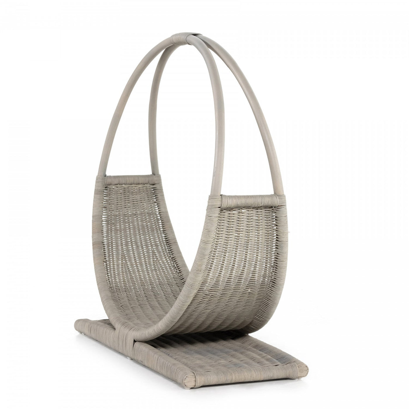 CIRCLE LOG STORAGE-ASHEN GREY