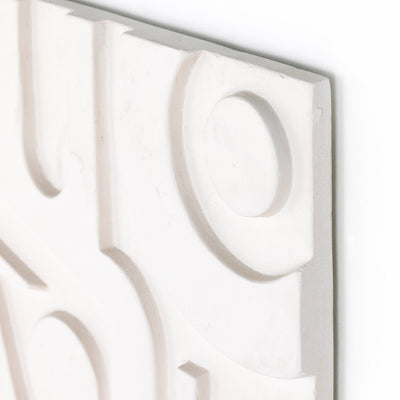 FIRA DIPTYCH-WHITE CONCRETE