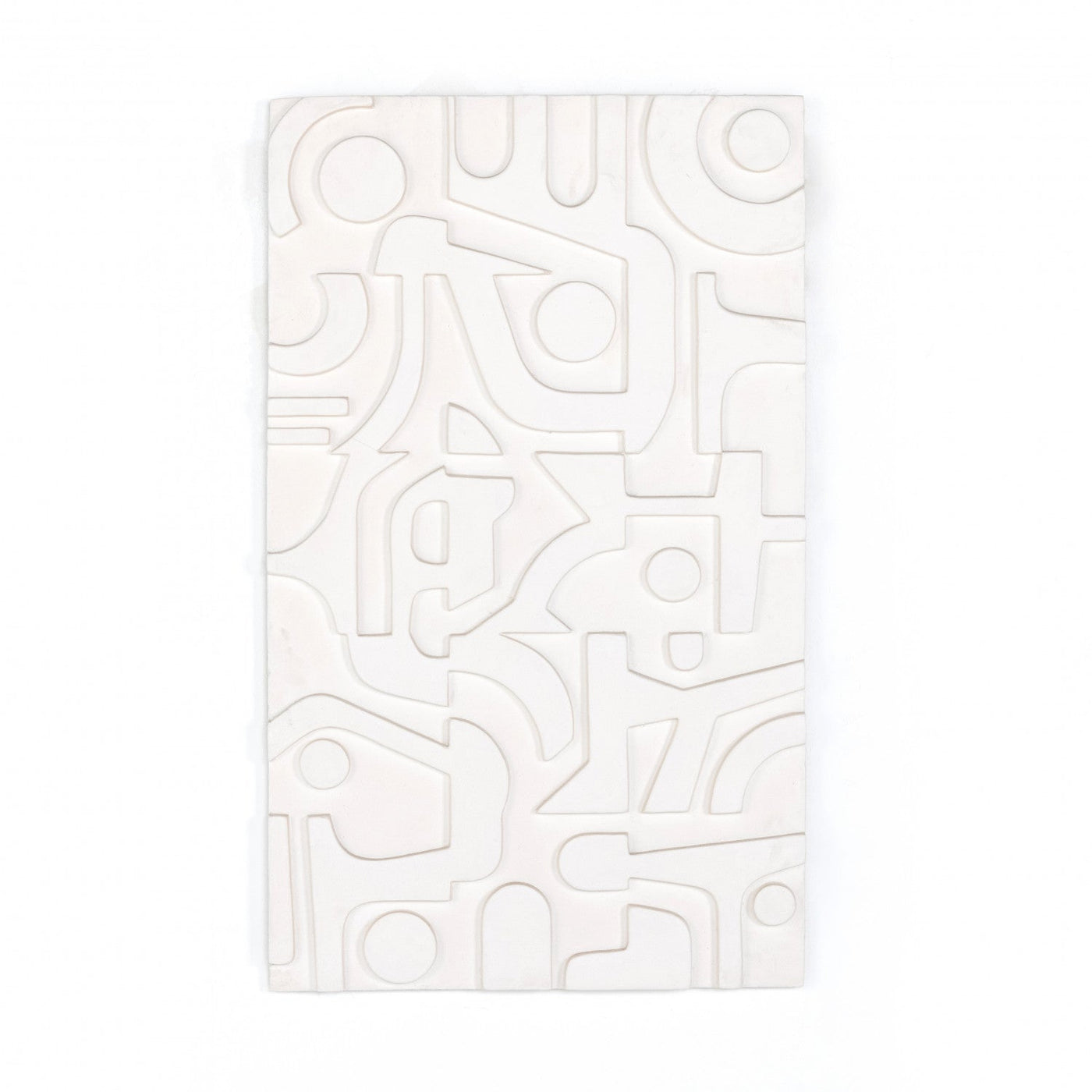 FIRA DIPTYCH-WHITE CONCRETE