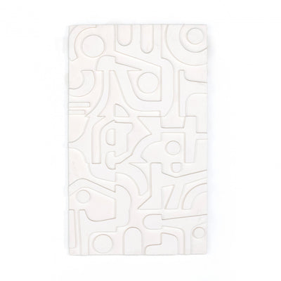 FIRA DIPTYCH-WHITE CONCRETE