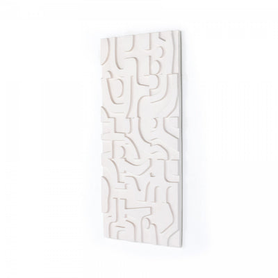 FIRA DIPTYCH-WHITE CONCRETE