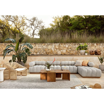 BUILD YOUR OWN: ROMA OUTDOOR SECTIONAL,OTTOMAN