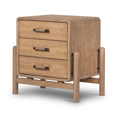 Caroline Nightstand-Smoked Oak