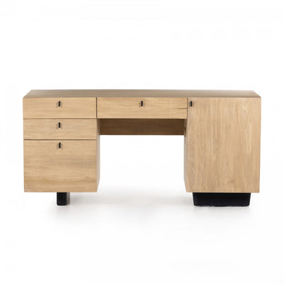 ULA EXECUTIVE DESK-DRY WASH POPLAR