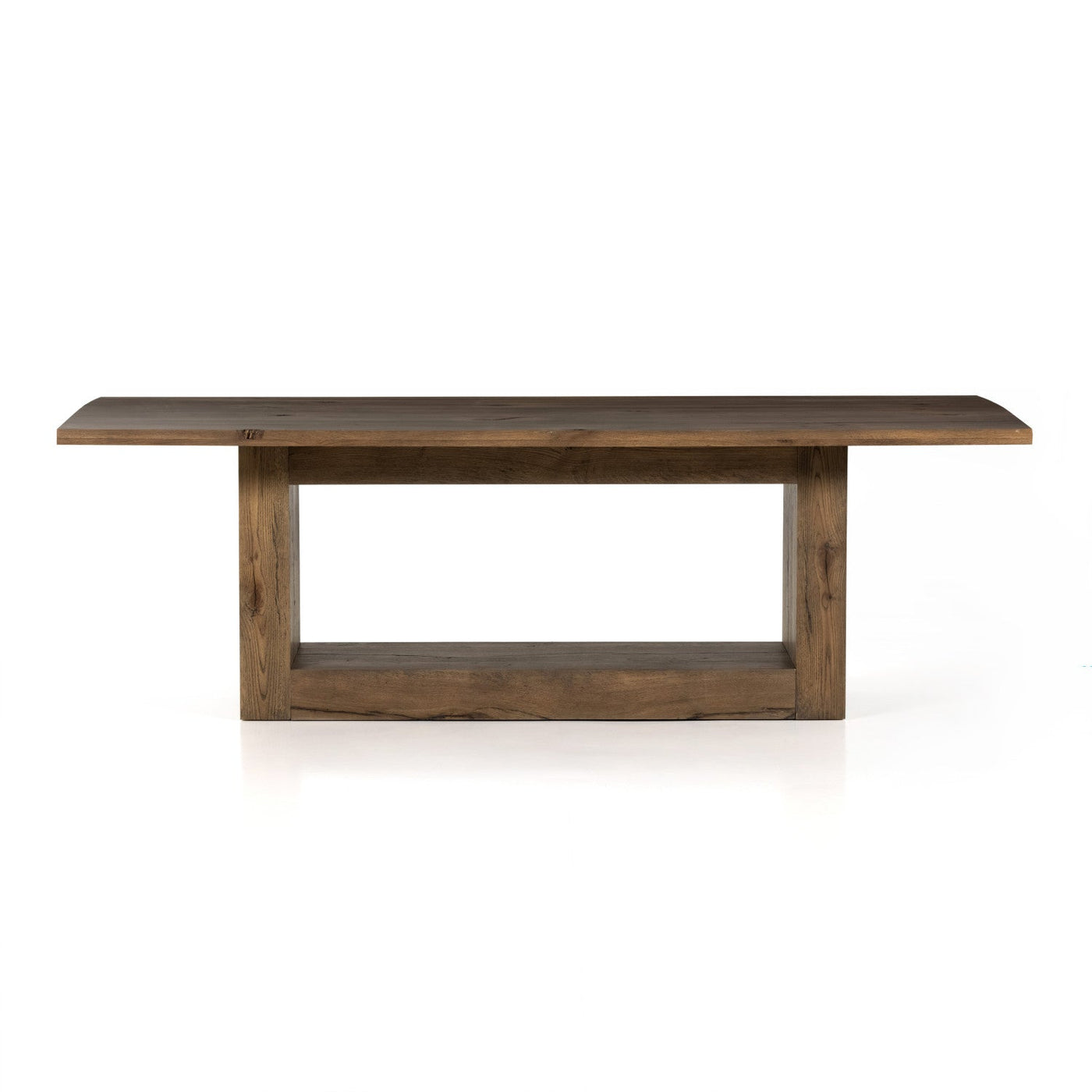 PERRIN DINING TABLE 93-RUSTIC FAWN
