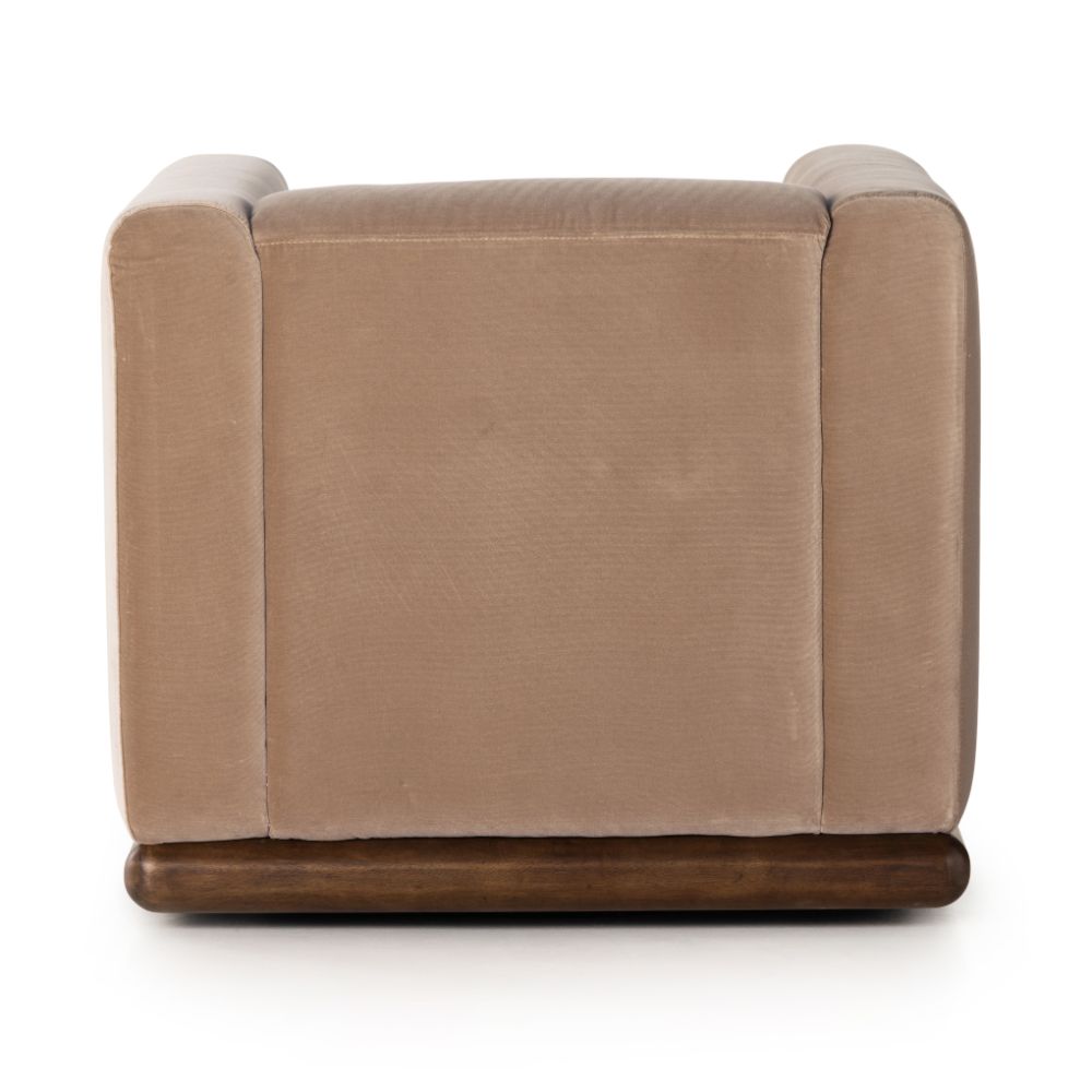 Elizabeth Swivel Chair-Surrey Taupe
