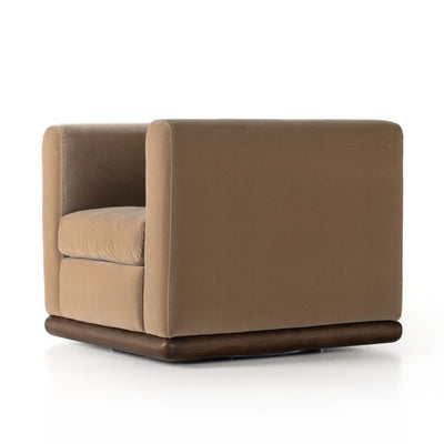 Elizabeth Swivel Chair-Surrey Taupe