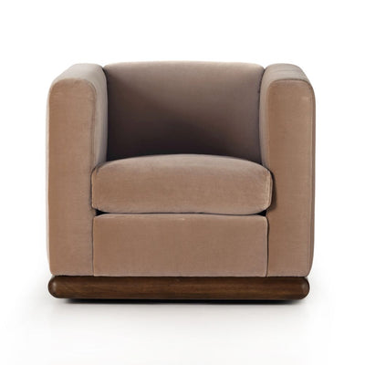 Elizabeth Swivel Chair-Surrey Taupe