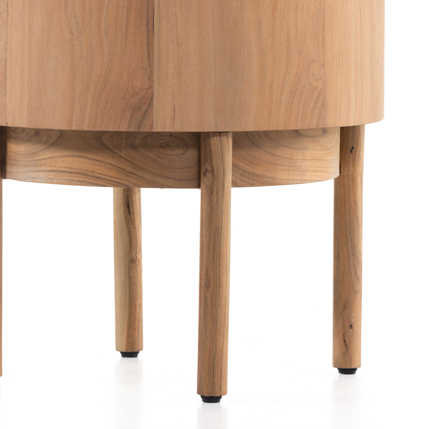 Atmore End Table-Natural Acacia