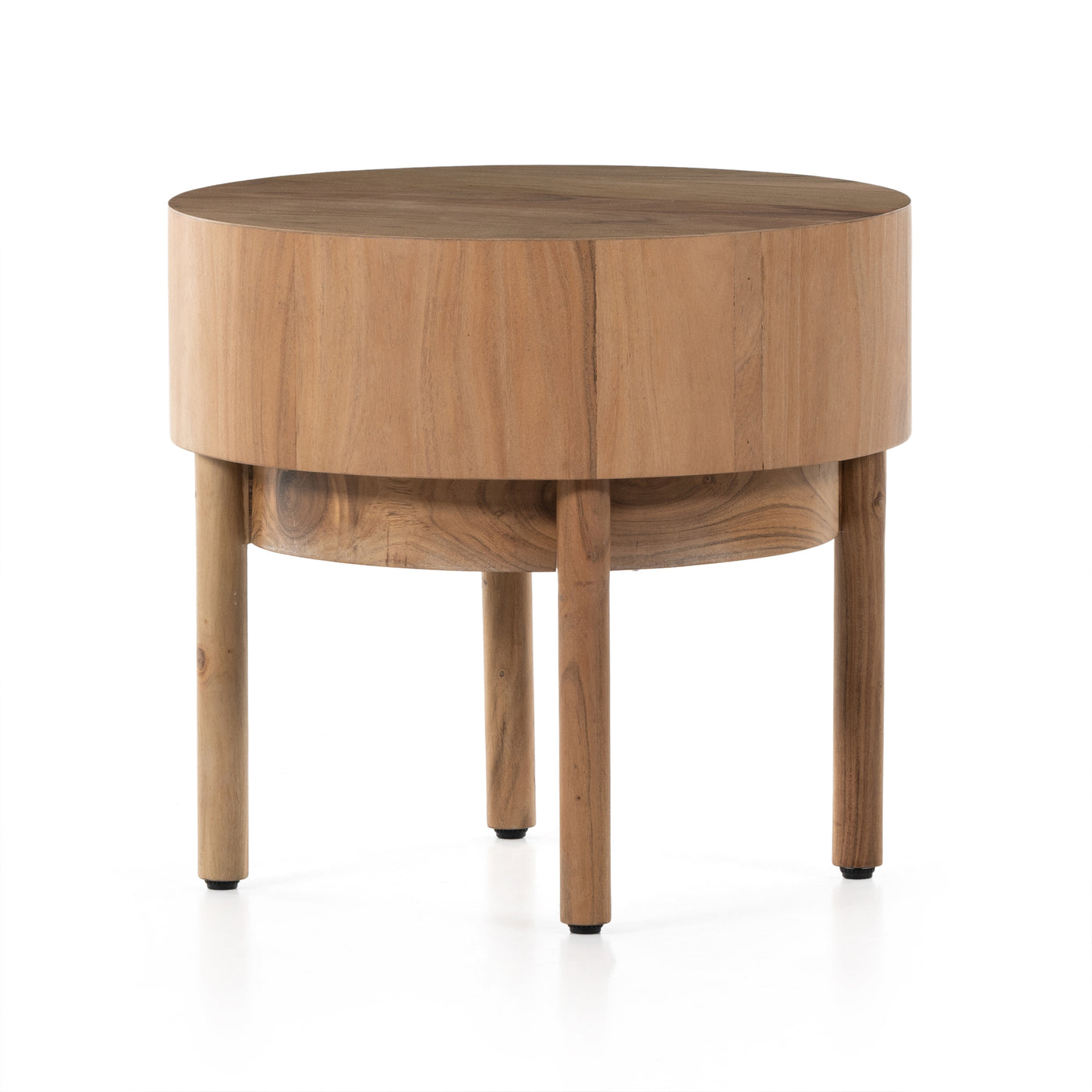 Atmore End Table-Natural Acacia