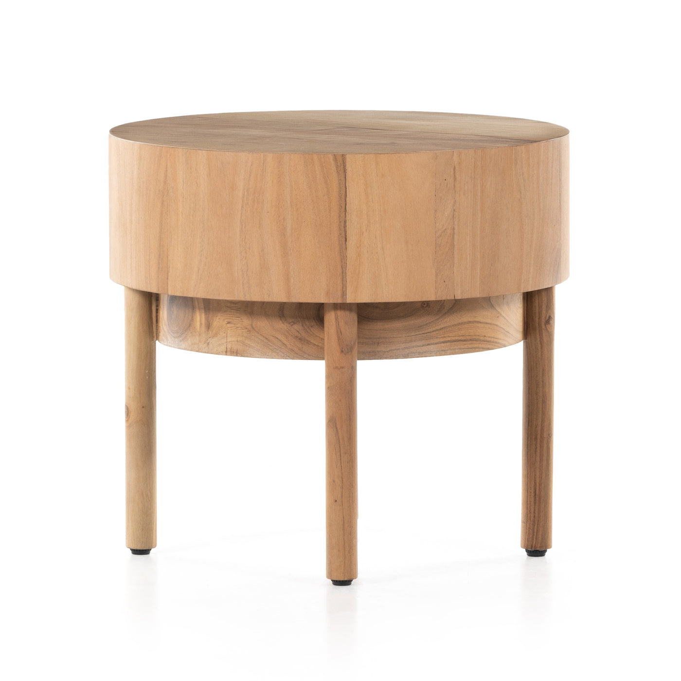 Atmore End Table-Natural Acacia