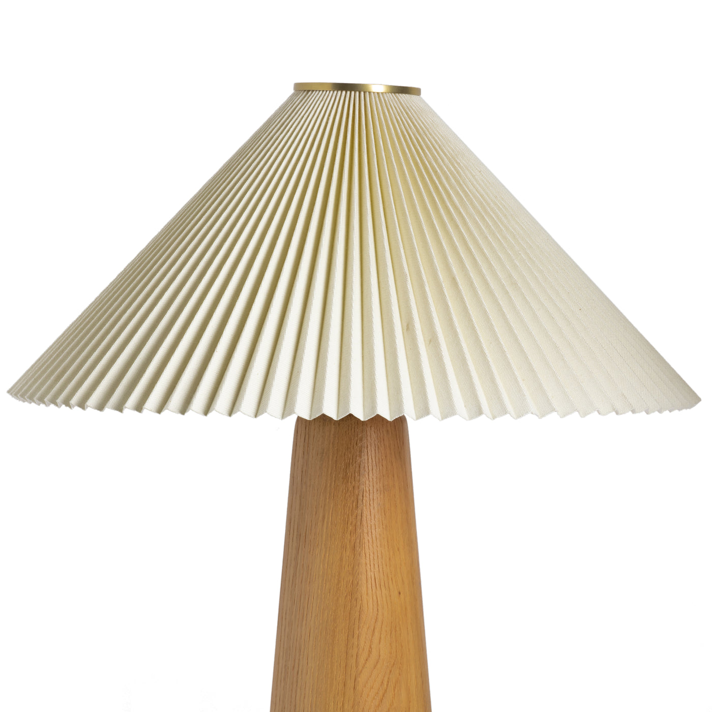 NORA TABLE LAMP-LIGHT OAK