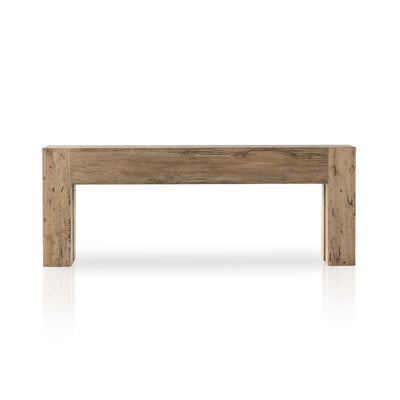 Abaso Console Table-Rustic Wormwood Oak