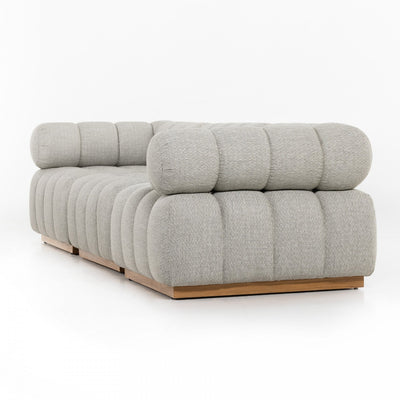 ROMA OUTDOOR 3PC SECTIONAL-ASH