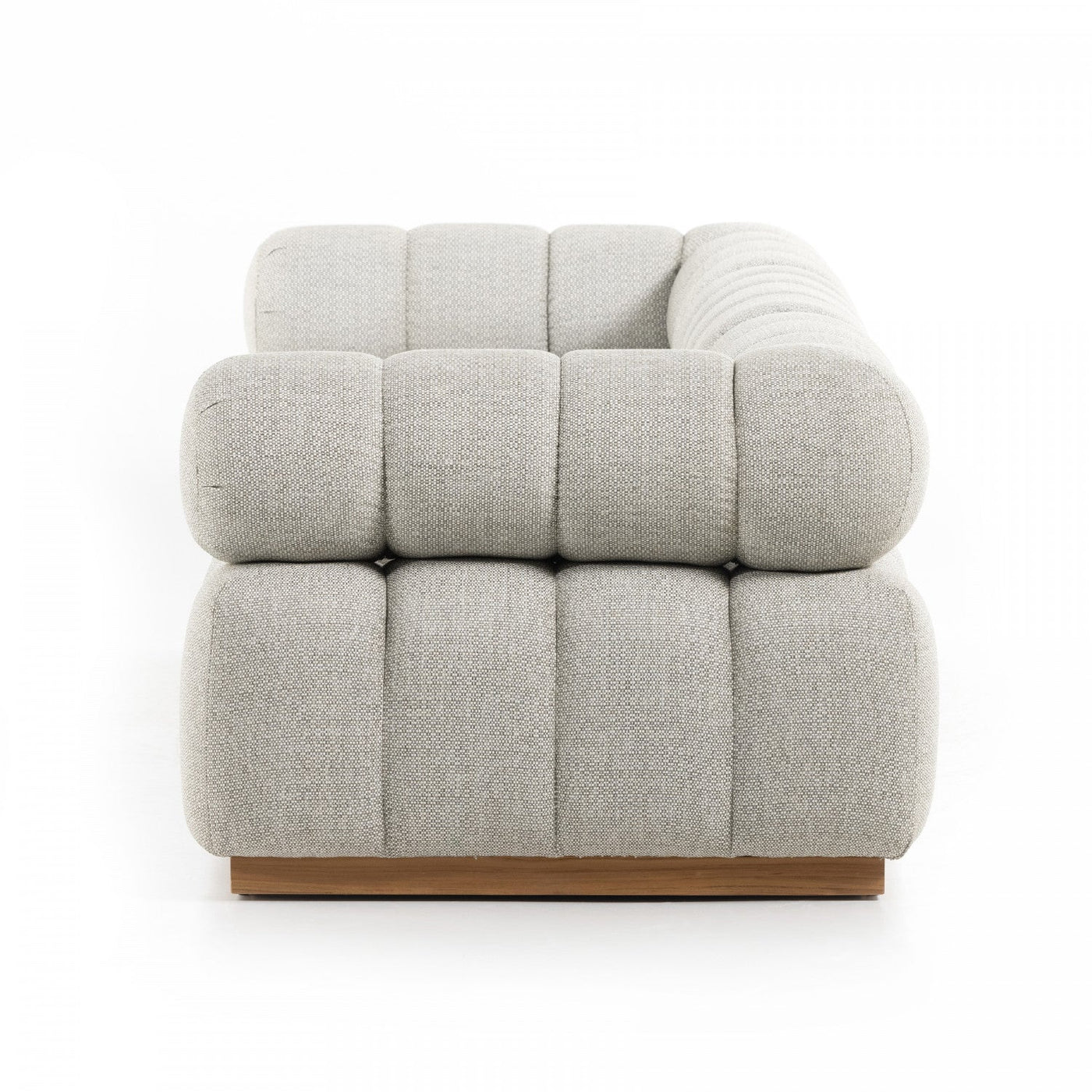 ROMA OUTDOOR 3PC SECTIONAL-ASH