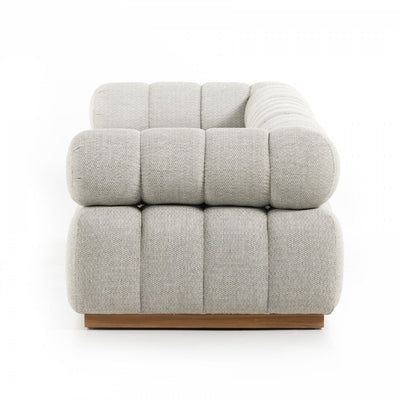 ROMA OUTDOOR 3PC SECTIONAL-ASH