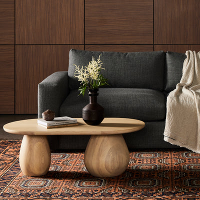 Merla Wood Coffee Table-Light Naturl Ash