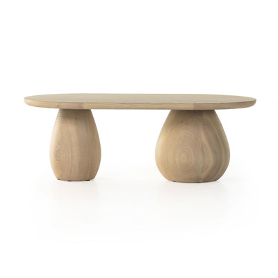 Merla Wood Coffee Table-Light Naturl Ash